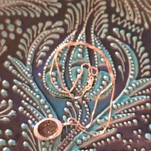 💙🖤 White Gold Necklace & Pendant 🖤💙